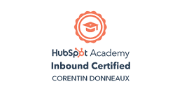 Hubspot Inbound Certification | Corentin Donneaux